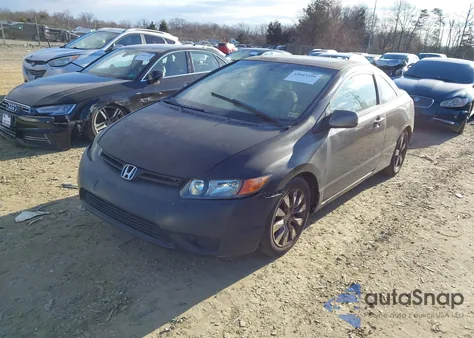2007 Honda Civic Ex из США, поврежденный, VIN 2HGFG12867H553113